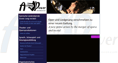 Desktop Screenshot of acting-power.com